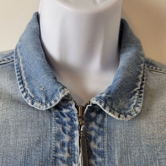 MAISON SCOTCH Distressed Denim Jacket - Picture 7 of 16